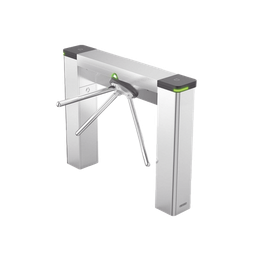 Torniquete Estético Trípode Bidireccional de Acero Inoxidable / 3 Millones de Ciclos MCBF / Interior y Exterior Protegido / LEDs indicadores de Entrada y Salida /Tipo Puente