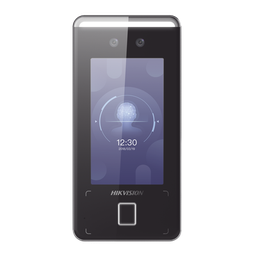 Terminal Min Moe WiFi de Reconocimiento Facial ULTRA RÁPIDO (Exterior IP65) / Hasta 1.5 mts en lectura / Soporta P2P Hik-Connect / 3,000 Usuarios /QR y Videoportero (ambientes de bajo ruido) / HIK-IA